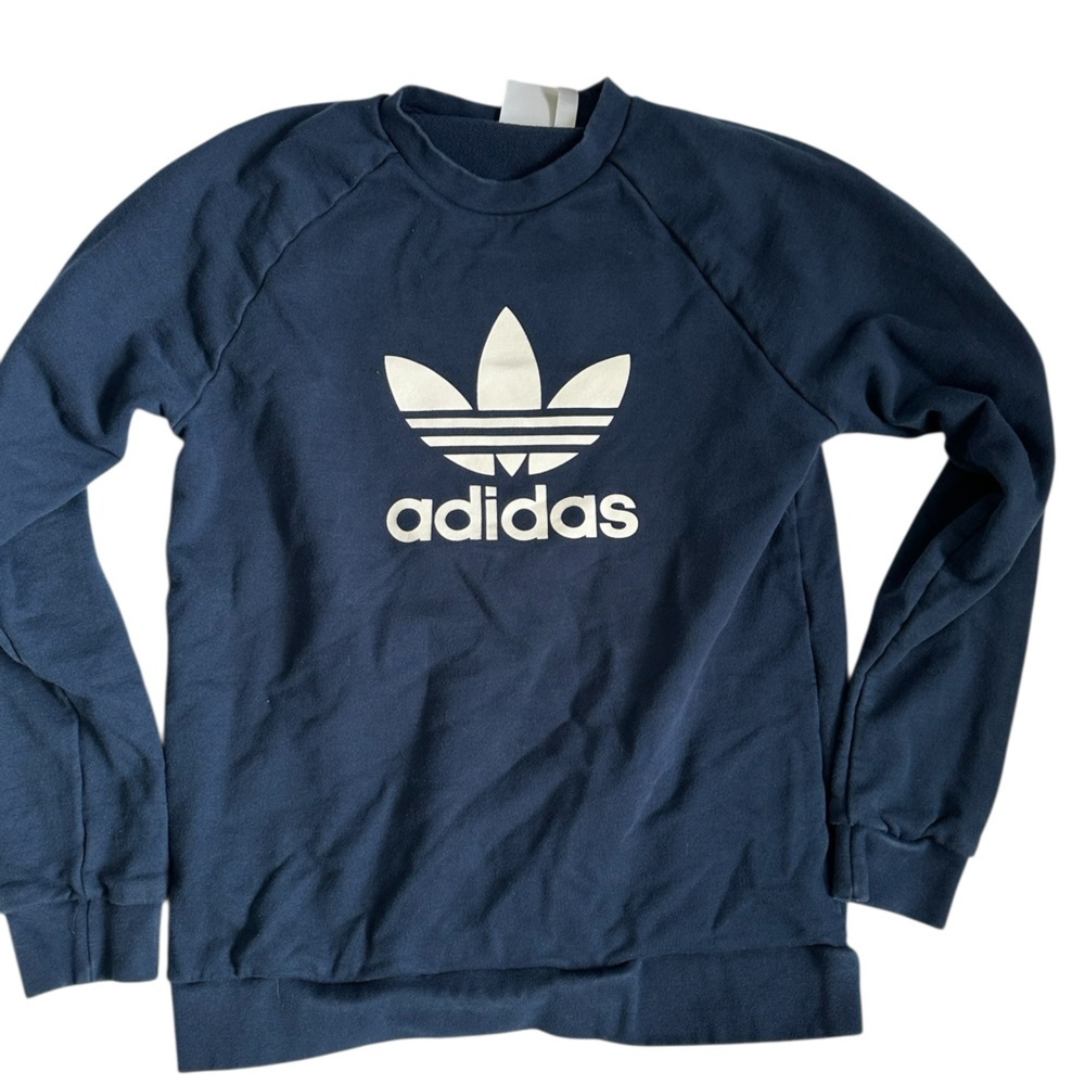 Navy Blue Adidas Originals Crewneck Mens size Small